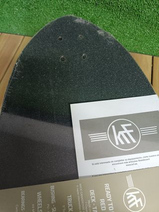 Skateboard KRF Surf Skate Ready TO Ride Red 78,74x26,04mm