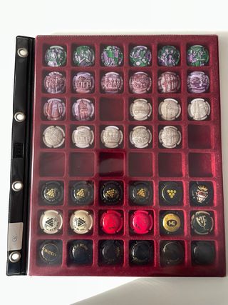 Bandeja Colección Chapas Cava