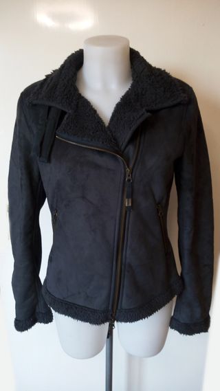 Giacca SHEARLING DIMENSIONE DANZA nera