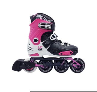 Patines rosas KRF PATÍN FREESKATE AJUSTABLE HARD FIRST