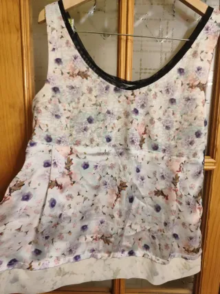 Blusa floral talla L