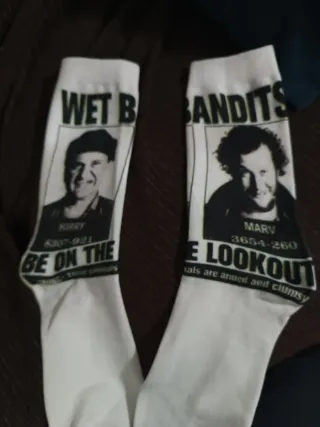 Calcetines Wet Bandits Solo en Casa