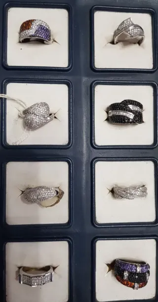 Precio de oferta anillos en plata