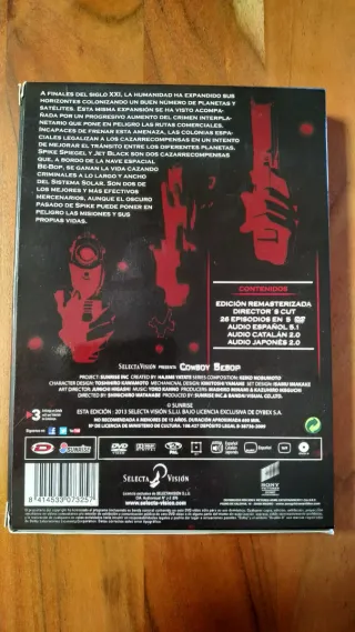 Cowboy Bebop Edición Remasterizada en DVD