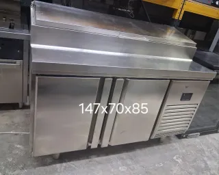 Mesa Fría de Ingredientes Acero Inoxidable