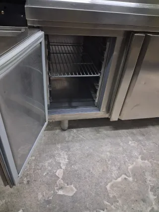 Mesa Fría de Ingredientes Acero Inoxidable