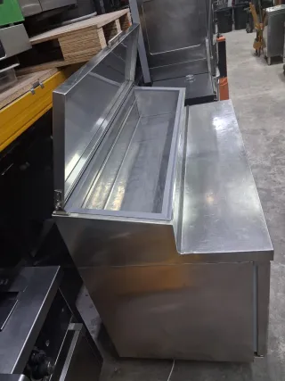 Mesa Fría de Ingredientes Acero Inoxidable