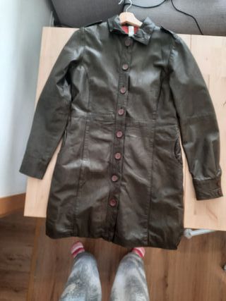 Gabardina SFKF skunfunk verde talla M