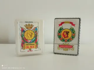 Barajas de cartas Pacharán Olatz