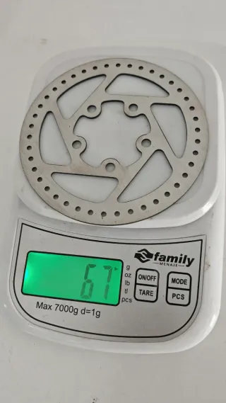 2 Discos Freno Patinete/Bici 110mm