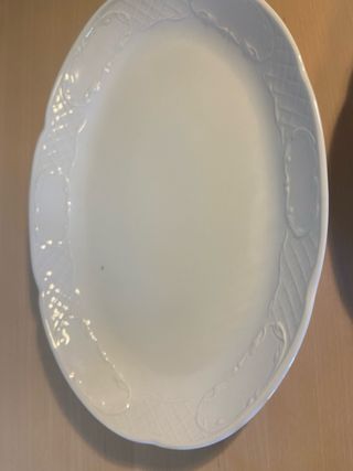 2 Ensaladeras CIM Cerámica Blanca