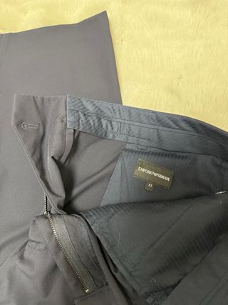 Traje Emporio Armani Talla 52 azul marino