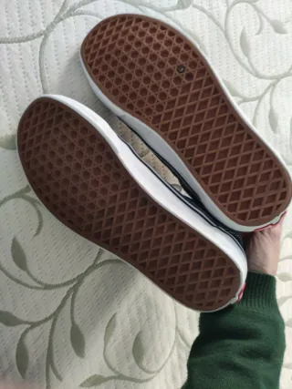 Zapatillas Vans Talla 38 Azul/Blanco