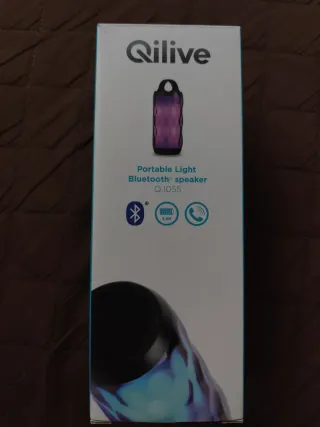 Altavoz Bluetooth Qilive Portátil Lamp.