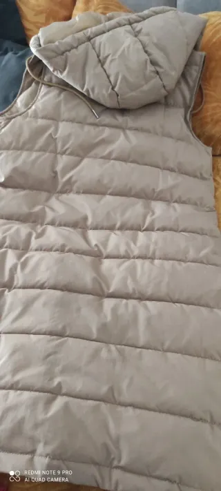 Chaleco largo Just For You beige