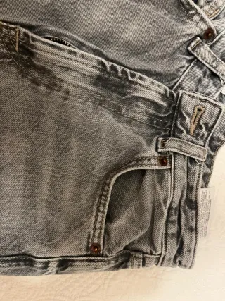 Gonne jeans grigie da ragazza