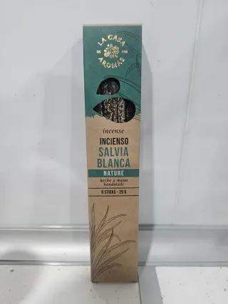 Incienso Salvia Blanca La Casa de los Aromas