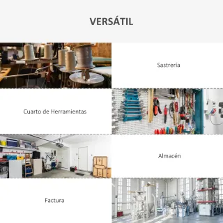 Organizador de herramientas 60 cajones naranja