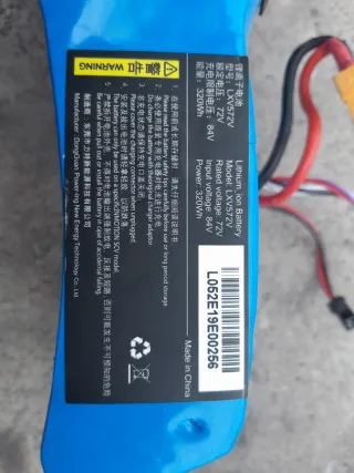 Batería Inmotion LXV572V 72V 320Wh