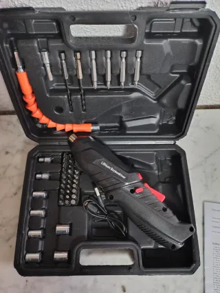 Atornillador Inalámbrico con Accesorios