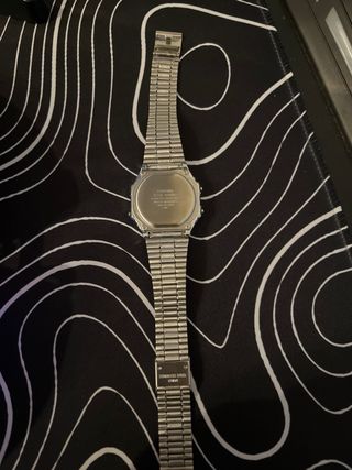 Reloj Casio Plata Water Resist
