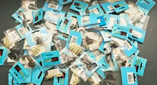 Lote Clips Extensiones Eurostil 2.2/2.8/3.2