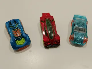 3 Coches Hot Wheels Mattel