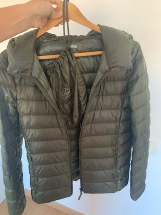 Plumífero Uniqlo Verde Talla S
