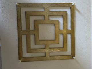 Sottopentola in Ottone