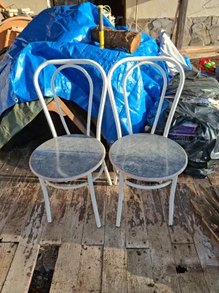 Juego de 2 sillas de cocina