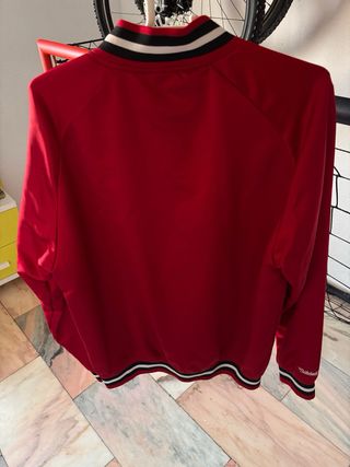 Chaqueta Mitchell & Ness Chicago Roja