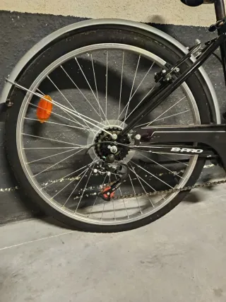 Bicicleta Fairway Negra con Cesta