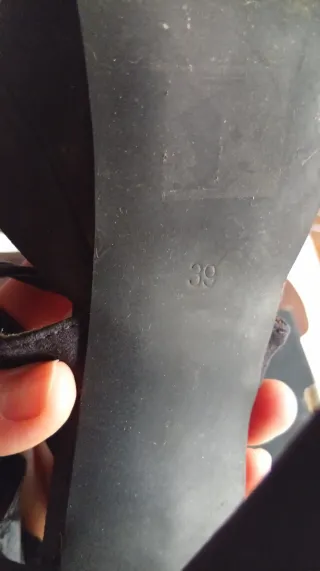 Sandalias de tacón fiesta negras