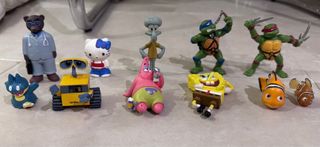 Lote muñecos juguetes