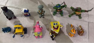 Lote muñecos juguetes