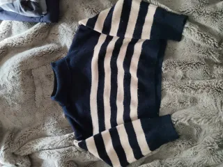 Jersey rayas azul y blanco