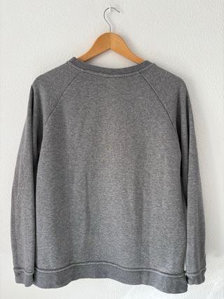 Sudadera Nike Gris Big Swoosh - Talla S