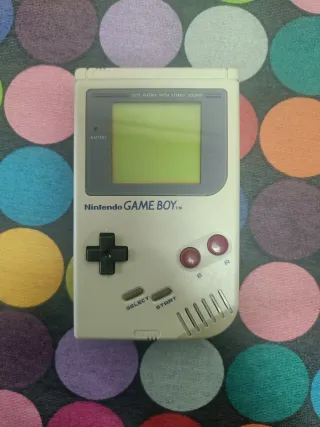 SOLO Carcasa y pantalla original de Game Boy DMG