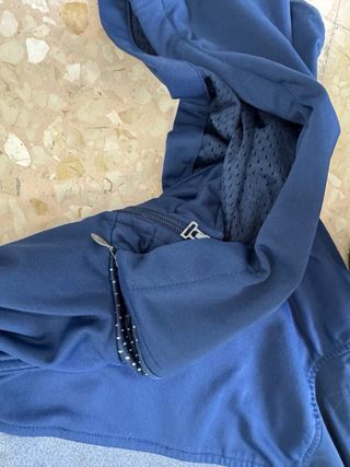 Chaqueta Nike Retro Y2K 90s Azul Gris