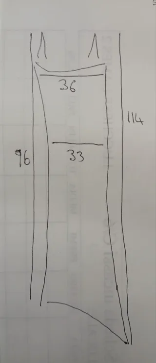 Vestito leggero fantasia camouflage taglia M