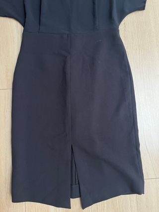 Vestido Mango Marino Talla L