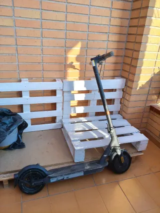 Patinete eléctrico por piezas