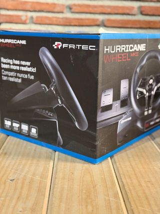 Volante FR-TEC Hurricane Wheel MKII PS4/PS3/Switch