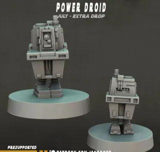 13 Figuras Resina 28mm Star Wars