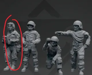 13 Figuras Resina 28mm Star Wars