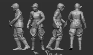 13 Figuras Resina 28mm Star Wars