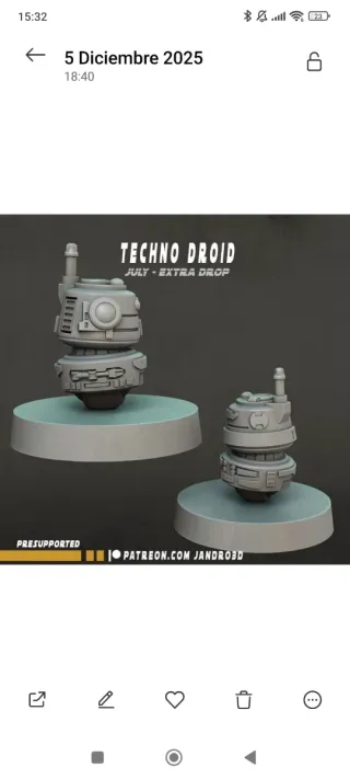 13 Figuras Resina 28mm Star Wars