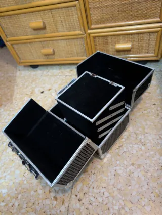 Maleta de viaje para maquillaje y cosméticos