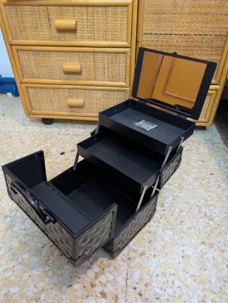 Maleta de viaje para maquillaje y cosméticos