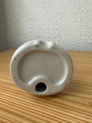 Figura Trovador con Laúd Porcelana